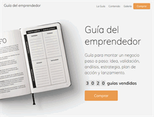 Tablet Screenshot of guiaemprendedor.com